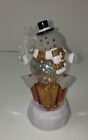 Bethlehem Lights Waterball Charcter  Snow Globe Battery Changing Colors 8 Inches