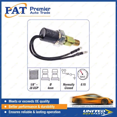 PAT Oil Pressure Switch for Holden Jackaroo UBS87 Piazza YB Rodeo TF88 TF93 TF97 - image 1 of 2
