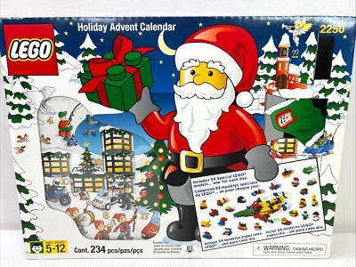 LEGO Holiday Advent Calendar Set 2250 HTF RARE * NEW UNOPENED - Image 1 of 4