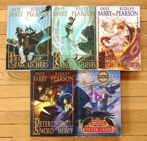 Lot 5 PETER AND THE STARCATCHERS & BRIDGE TO NEVERLAND Barry & Pearson PB VGC L2 - Imagen 1 de 4
