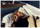 COLOR PHOTO I_9990 PRETTY WOMAN SLEEPING ON BOAT