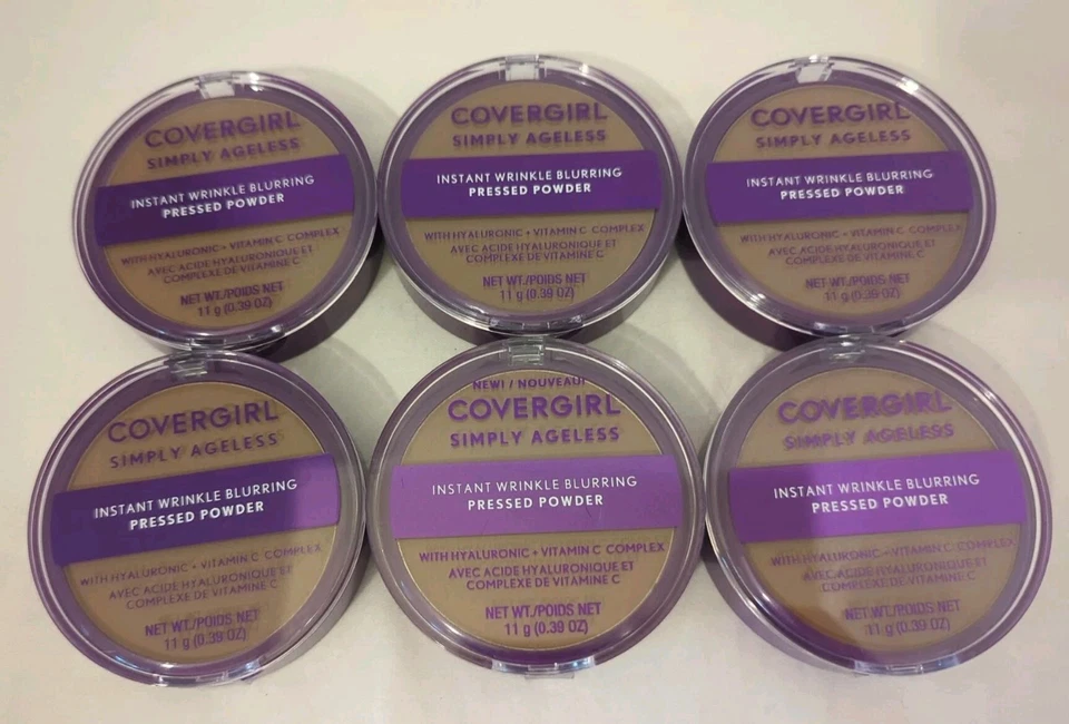 Covergirl Simply Ageless Instant Wrinkle Blurring Pressed Powder #275 SOFT SABLE