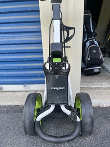 Caddymatic Golf Pro Lite 3-Wheel Golf Cart, White/Green Local Pickup Only - Picture 1 of 3
