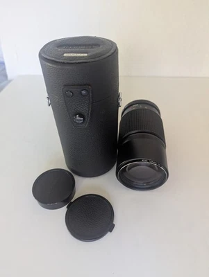 Lente Konica Hexanon 200 mm F/4 con estuche *probado con película* Foto 1 de 4