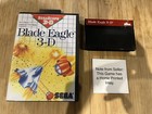 Blade Eagle 3D for the Sega Master System PAL - Inlay Is Home Printed