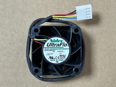 Ventilador Nidec W40S12BMA5-57 T07 DC12V 0.12A 4 hilos nuevo uno en caja entrega rápida Foto 1 de 4