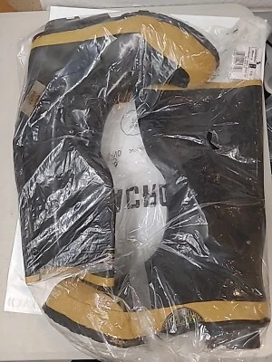 Lacrosse 24009043 Size 10 Men's  Rubber Boot, Steel Toe, Black - Image 1 of 4