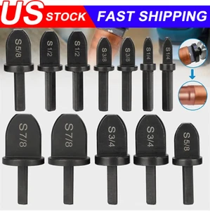 Swaging Tool Drill Bit Set Air Conditioner Copper Pipe Flaring Tube Expander LOT - Picture 1 of 16