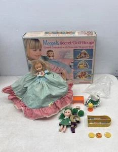 Moppet's Secret Puppenhaus Spielset Vintage 1980 siehe Beschreibung KOSTENLOSER VERSAND - Bild 1 von 20