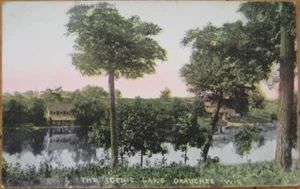 Lake Okauchee, WI 1910 Postkarte: Scenic Lake Okauchee - Wisconsin Wis - Bild 1 von 1