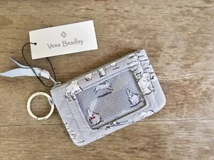 Vera Bradley Iconic Zip ID Card Case MWT - Picture 1 of 4
