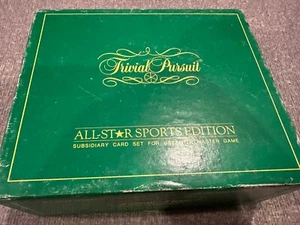 Trivial Pursuit Master Game All-Star Sports Edition 1983 Vintage Complete - Picture 1 of 11