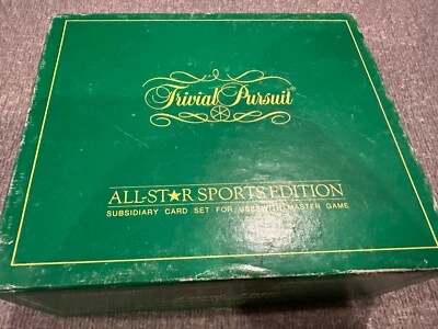 Trivial Pursuit Master Game All-Star Sports Edition 1983 Vintage Complete - Image 1 of 4
