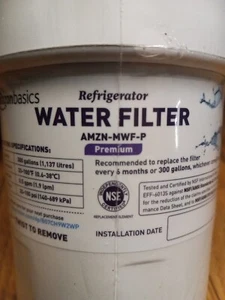 MWF Refrigerator Water Filter REPLACEMENT Cartridge Premium NEW Sealed - Picture 1 of 4