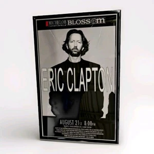 Eric Clapton Blossom Music Center OH Concert Poster 11 X 17 Framed - Picture 1 of 2