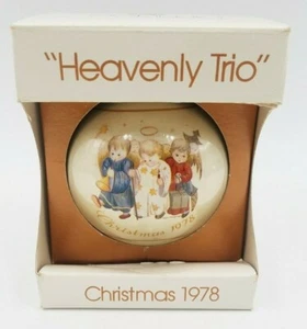 Vintage Schmid Sister Berta Hummel Christmas Ornament 1978 Heavenly Trio - Picture 1 of 6