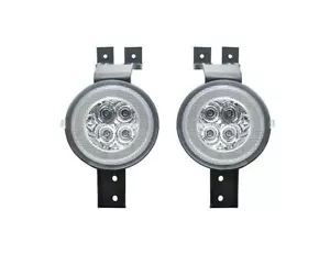 MINI COOPER R50 R52 R53 1ST GEN LED FRONT RUNNING PARKING TURN LIGHT SET CLEAR - Picture 1 of 11