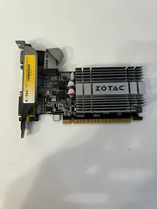 ZOTAC 210 Synergy Edition VIDEO CARD 1GB 64BIT DDR3 VGA HDMI DVI 288-1N160-001ZT - Picture 1 of 11
