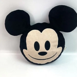 Disney Emoji Mickey Mouse Head Soft Stuffed Pillow Plush Collectible - Picture 1 of 12