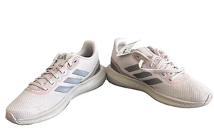 Adidas Runfalcon 3.0 Womens Size 8 Pink Grey White Running Shoes Sneakers - Picture 1 of 10