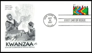 2007 Kwanzaa African Heritage celebration Sc 4220 41c FDC with ArtCraft cachet - Picture 1 of 1