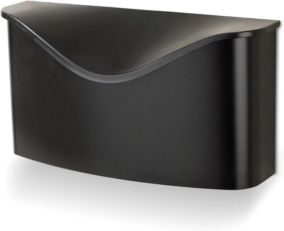 Umbra Postino Wall-Mount Mailbox, Black,Mailboxes & Slots - Image 1 of 1