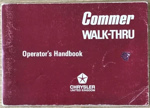 CHRYSLER WALK THRU Operators Handbook 1973 #IB2003 COMMER Dodge FARGO - Bild 1 von 5