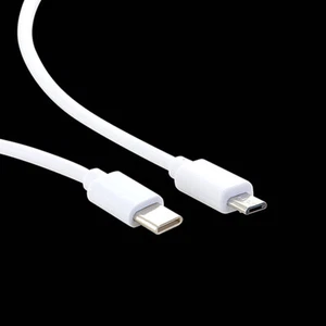 30cm USB Type C to Micro USB 2.0 A Jack Male Plug Charging Cable Lead Adapter - Picture 1 of 9