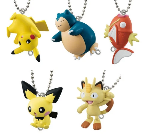 Pokemon Linked Mascot Ball Chain Figure Vol 4 Bandai Gashapon set of 5 Cover