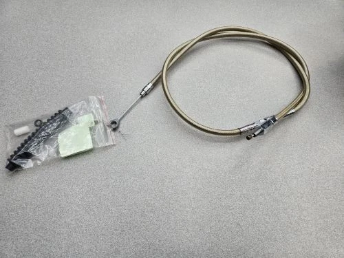 Drag Specialties 0652-0547 HE Braided St. Steel Clutch Cable 58-11/16" 38665-07 - Imagen 1 de 1