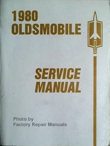1980 Olds All Factory Shop Service Repair Manual Original 88 98 Cutlass Toronado - Picture 1 of 2