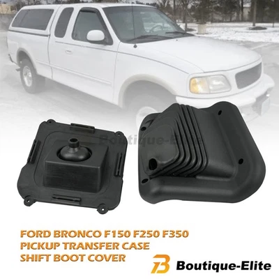 F2TZ-7277-A Transfer Case Shift Boot Cover For Ford Bronco F150 F250 F350 Pickup - Imagem 1 de 4