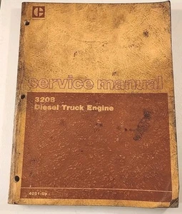Caterpillar CAT 3208 Diesel LKW Motor Service Manual 40S1-UP - Bild 1 von 6