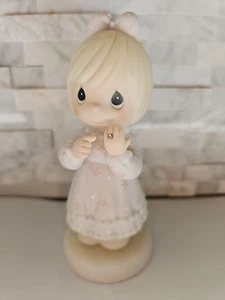 Vtg Precious Moments Figurine “I STILL DO #530999 1993 ENESCO Marriage Ring NWOB - Picture 1 of 5