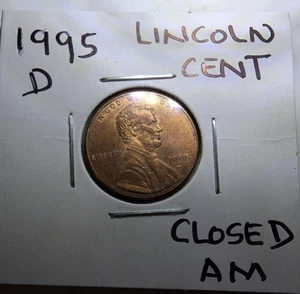 Penny Lincoln Memorial 1995-D cierre AM - Imagen 1 de 5