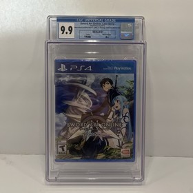 Graded CGC 9.9, A++ Seal Sword Art Online: Lost Song Sony PlayStation 4 