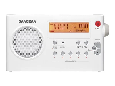 Sangean Electronics PR-D7 Kofferradio UKW MW white Stereo PR-D7-WH - Imagem 1 de 2