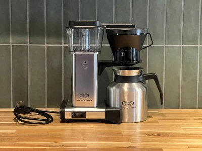 Technivorm Moccamaster KBTS 8-Cup Thermal Coffee Brewer | Silver - Image 1 of 4