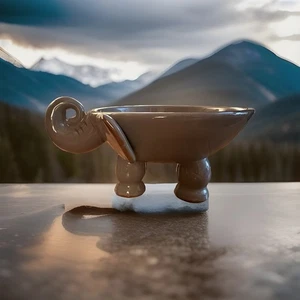 Home Essentials Elephant Snack Bowl Gray - Picture 1 of 7