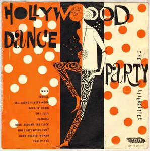 THE ALLEGRETTES "HOLLYWOOD DANCE PARTY" ROCK & ROLL 25 CM 1958 PACIFIC 243 - Picture 1 of 4