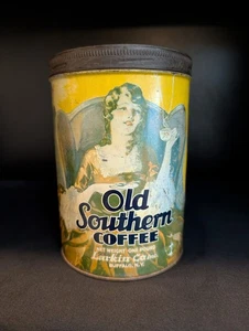 Vintage Old Southern Coffee Tin, Larkin Co, Inc. - Picture 1 of 8