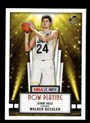 2022-23 Hoops Now Playing Rookie #19 Walker Kessler Utah Jazz - Image 1 of 2