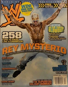 WWE Magazine December 2008 Rey Mysterio       B - Picture 1 of 15
