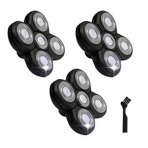 3 pcs Blade Refills for Freebird Head Shaver + 1 Cleaning BrushOpens in a new... - Picture 1 of 8
