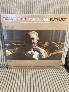 THE LEGENDARY LAZAR BERMAN PLAYS LISZT-1976 2LP Transcendental Etudes - Picture 1 of 2
