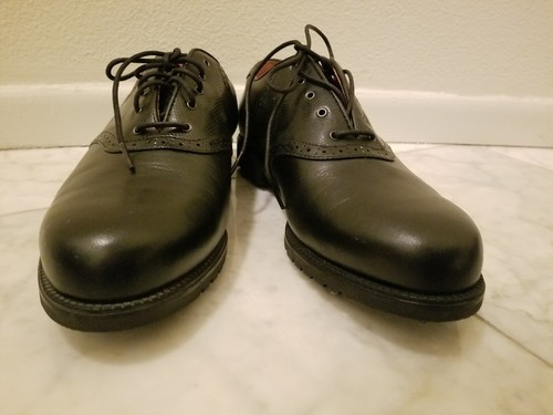 Nuove scarpe da golf nere Nike Gore Tex Tradition taglia 9 larghe