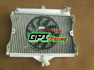 Alu Radiator +7" FAN For Yamaha VENTURE ROYALLE XVZ1200 XVZ1300 1983-1993 XVZ 12 - Picture 1 of 9