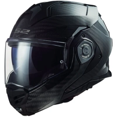 Casco Modulare Reversibile Carbonio Ls2 FF901 Advant X Carbon Nero Lucido - Immagine 1 di 4