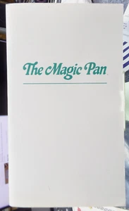 c. 1985 The Magic Pan Menu 4 Pages + Cover 14 1/2" x 8 1/2" - Picture 1 of 5