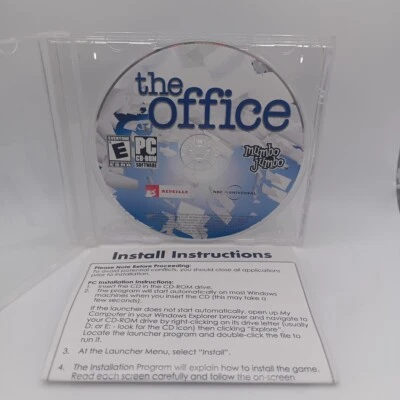 The Office Game (PC, 2005 Mumbo Jumbo) Disc & Insert Windows Computer - Image 1 of 4